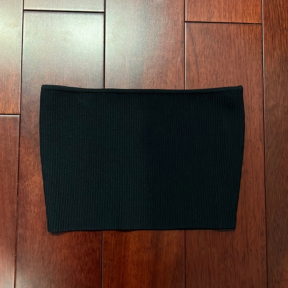 LA Hearts Ribbed Tube Top